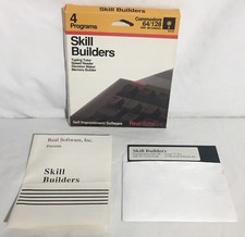 SKILL BUILDERS Commodore 64 Educational Software In Box TESTED & WORKING picture