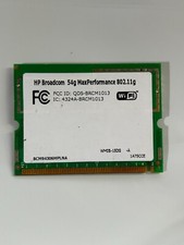 Used - Tested - Broadcom 54g MaxPerformance Mini-PCI 802.11G - BCM94306MPLNA picture