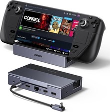 Steam Deck Dock 6-in-1 4K@120Hz HDMI 2.1, 100W PD, USB-A & USB C 3.0, Gig picture