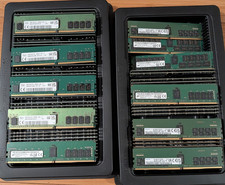 Lot of 75 DDR4 16GB PC4-3200 assorted makes and models DIMM picture