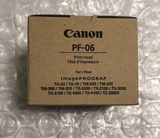 Original PF-06 PrintHead image PROGRAF TA-20 TA-30 TM-200 TM-300 TX-3000 TX-4000 picture