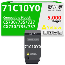 71C10Y0 Magenta Toner Cartridge Compatible for Lexmark CS730/735/737 CX730/737 picture