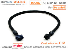 ⚡️16AWG PCI-E GPU 8P Cable for be quiet Straight Power 11 Gold - 📏70cm/27inch picture
