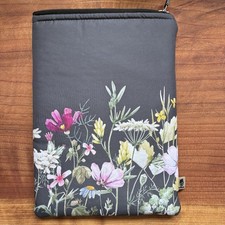 iPad mini or tablet or book bag/sleeve, double sided floral pattern, bookbeau picture