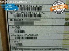 New Cisco NIM-4G-LTE-VZ Cisco 4G LTE NIM for Verizon Fast shipping picture