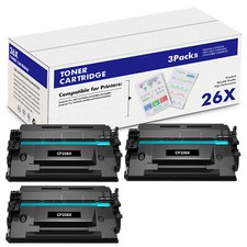 3Pack CF226X Toner Cartridge For HP 26X Laserjet Pro M402dn M426 M426fdw Printer picture