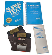 VTG 80s Super-Text Super Text Professional Word Processor Commodore 64 MUSE picture