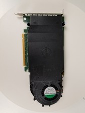 Dell Ultra-Speed PCIe x16 NVMe M.2 SSD Adapter Card w/ Cooling Fan picture
