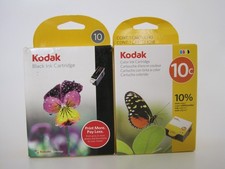 Genuine KODAK 10B/10C Ink Black & Color Cartridges Sealed NEW picture
