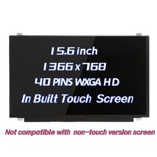 15.6'' LED LCD Touch Screen Assembly for HP 15-DA0012DS 15-DA0012DX 40pins HD picture