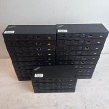 (N) LOT OF 24 Lenovo ThinkPad Hybrid USB-C with USB-A Dock 40AF picture