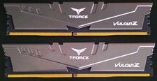 TEAMGROUP T-FORCE Vulcan Z 16GB (2x8GB) DDR4-3200 DIMM RAM TLZGD416G3200HC16FBK picture