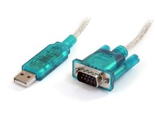 StarTech ICUSB232SM3 3ft USB to RS232 DB9 Serial Adapter M/M picture