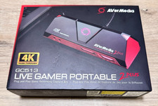 AVerMedia Live Gamer Portable 2 Plus GC513 4K Capture Card w/ 128GB microSD picture