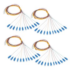 4 PCS 12Strand SC/UPC Singlemode Fiber Optic Pigtail 9/125um 1.2m FTTH picture