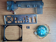 ABIT IC7-MAX3 Motherboard Parts /OTES Cooling Technology/BIOS Chip/Back panel/ picture
