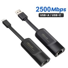 2500Mbps Ethernet Adapter 2.5G USB 3.0 Type C to RJ45 Network picture