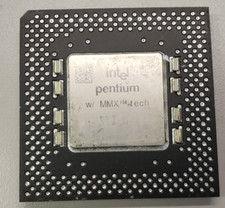 Intel Pentium MMX 200MHz SL27J PPGA Socket 7 picture
