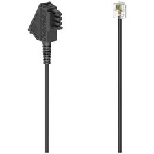 Hama 201149 Analog Phone Cable [1x TAE-F Plug - 1x RJ11 6p4c Plug] 15m picture