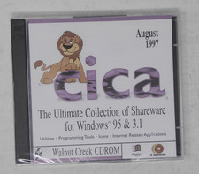 Cica Ultimate Collection of Shareware Windows 95 / 3.1 (CD-ROM, Aug 1997) NEW picture