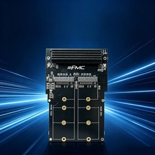 FMC2DualSSD Dual Channel M.2 SSD Expansion Card PCIE3.0x4 for Development Board picture