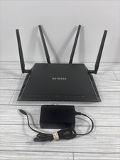 NETGEAR Nighthawk X4S AC2600 Smart WiFi Router dual Band Black Model R7800 picture