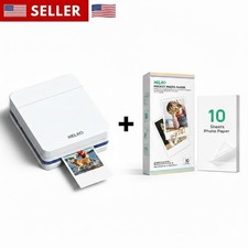 Nelko Pocket PP03 Instant Smartphone Inkjet Photo Printer With 100 Photo Papers picture