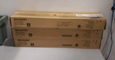 LOT OF 3Genuine Sharp MX-45NTBA Black Toner Cartridge  2 NEW 1 OPEN BOX picture