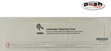 Lot of 5: Laminator Cleaning Card for Zebra ZXP Series Retransfer Card Printers picture
