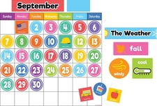 Magnetic Calendar Set Colorful Teacher Created Resources TCR77067 picture
