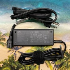 LOT OF 5 GENUINE HP 65W AC Adapter Charger PPP009C/ TPN-LA16 (4.5mm Blue tip) picture