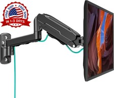 Soporte de pared para monitor de 13 a 32 pulgadas, brazo ajustable, VESA. picture