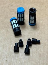 Genuine Markem Imaje LOT 3x Festo Silencer Pneumatic U-1/8i 3670 & 5x Adapters picture