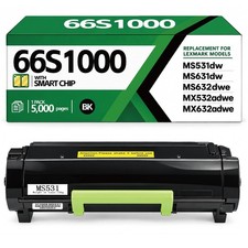 66S1000 Toner Cartridge for Lexmark MS531dw MS631dw MS632ddwe MX532adwe MX632adw picture
