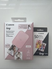 Canon IVY2 Pink Mini Photo Printer Bundle With 60 Sheets picture