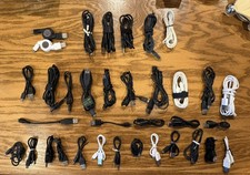 Lot of 35 USB 2.0 Type A Male to Micro USB Male Cable.  Various Lengths. picture