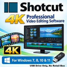 Shotcut Professional HD Video Editing Software Suite for Windows on USB picture