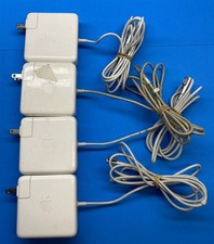 Lot 4 Genuine Apple MacBook Pro MagSafe 85W Power Adapter Charger A1343 UNTESTED picture