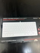 MACALLY Compact USB Wired Keyboard picture