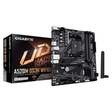 GIGABYTE A520M DS3H WIFI6E Motherboard - Supports AMD Ryzen 5000 Series AM4 CPUs picture