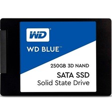 Western Digital 250GB WD Blue 3D NAND Internal PC SSD SATA III 6 Gb/s 2.5