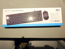 Inland iC210 USB Wired Keyboard & Mouse Combo 104-Key Brand New picture