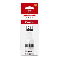 Canon GI-26 Genuine Pigment Black Ink Bottle, Compatible with MegaTank GX7120, G picture