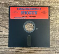 Vintage 1986 SHOGUN Game Commodore 64 Floppy Disc 5.25” Original Mastertronic picture