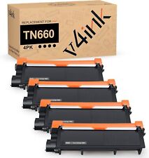 V4 INK TONER CARTRIDGE REPLACEMENT OF TN660 BOX WITH 4TONER.COMPATIBLE 2300.2500 picture