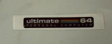 Commodore Ultimate 64 Case Badge Label Logo Sticker for Original C64C picture