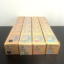 Konica Minolta TN512 Set Y,M,C,K Standard Yield Toner Cartridge BizHub C454,  picture