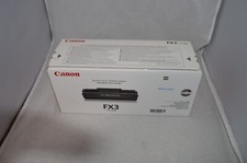 OEM Canon FX3 Black Toner Cartridge 1557A002(92) BA Genuine New Sealed 2013 picture