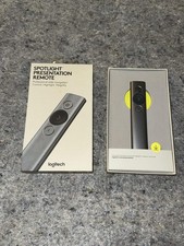 Logitech Spotlight Presentation Remote Slate Wireless Bluetooth USB Receiver picture