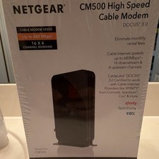 NETGEAR CM500 DOCSIS 3.0 Cable Modem 680 Mbps 1-Port Gigabit Ethernet XFINITY picture